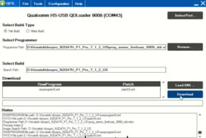 How to flash a qualcomm android phones firmware using qfil 9