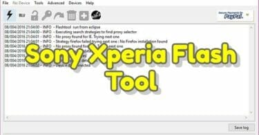 Sony xperia flash tool