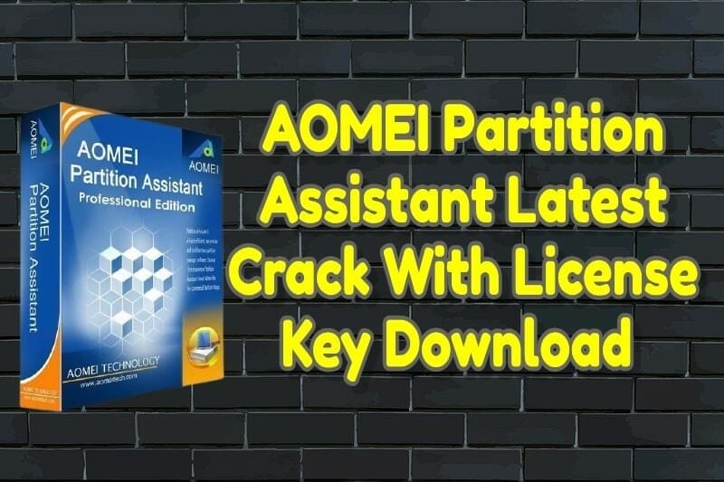 Aomei partition assistant latest license key download 1 Aomei partition assistant