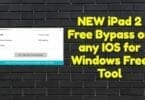 New ipad 2 free bypass on any ios for windows free tool