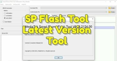 Sp flash tool v6. 2124 latest version