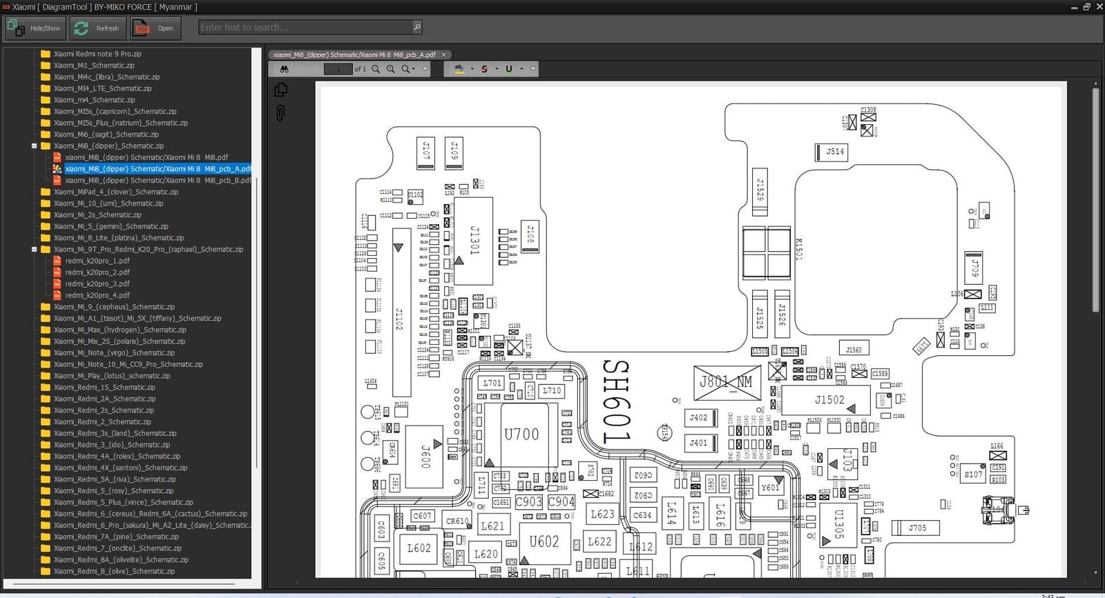 Xiaomi diagram tool Xiaomi diagram tool