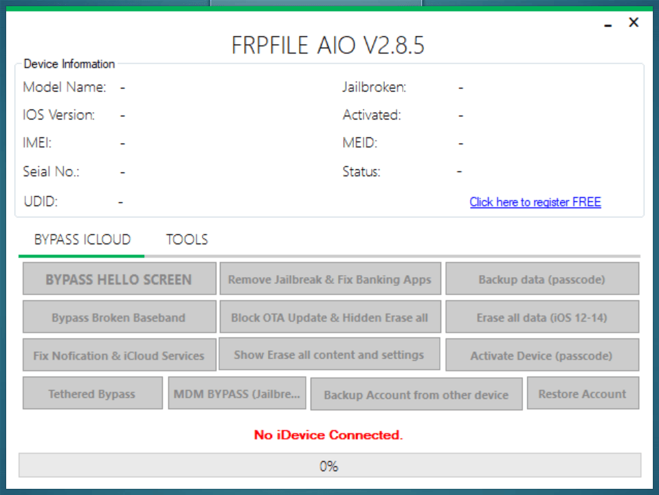Ifrpfile all in one icloud tool Ifrpfile all in one icloud tool