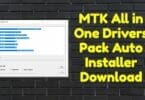 Mtk all in one drivers pack auto installer download