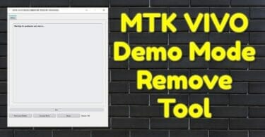 Mtk vivo demo mode remove tool