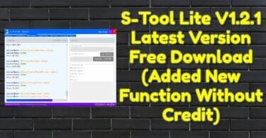 S-tool lite v1. 2. 1 latest version free download (added new function without credit)