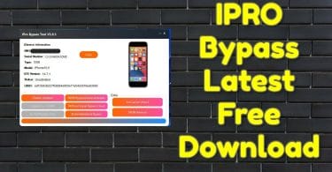 IPRO Bypass V3.0.3 Free Download