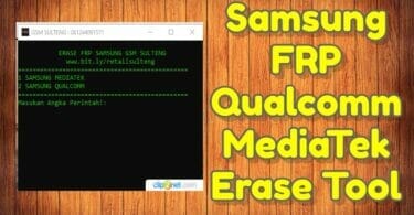 Samsung frp qualcomm mediatek erase tool