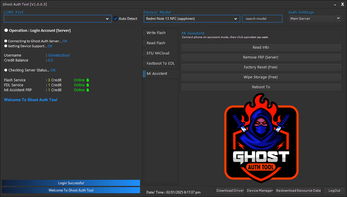 Ghost auth tool latest version