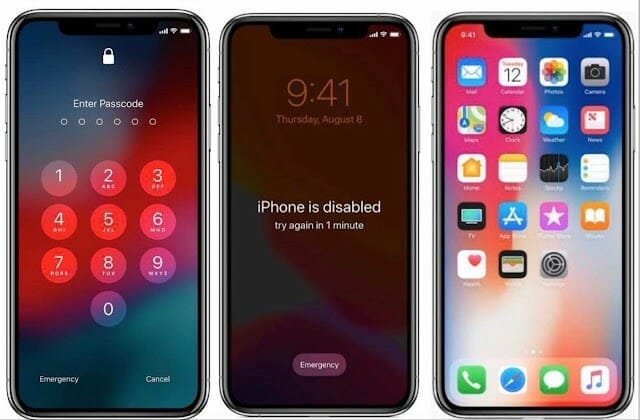 Passcode or disable ios13 ios14