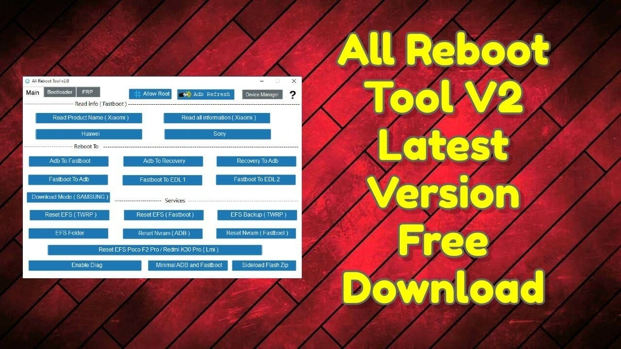 All reboot tool v2 latest version free download