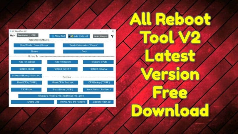 All Reboot Tool V2 Latest Version Free Download