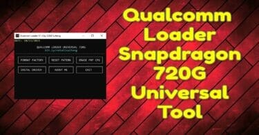 Qualcomm - loader snapdragon 720g universal tool