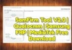 Samfirm-tool-v2. 1-_-qualocmm-_-samsung-frp-_-mediatek-free-download