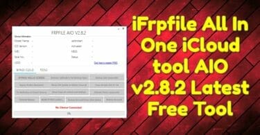 Ifrpfile all in one icloud tool aio v2. 8. 2 latest free tool