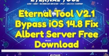 Eternal tool v2. 1 bypass ios 14. 8 fix albert server free download