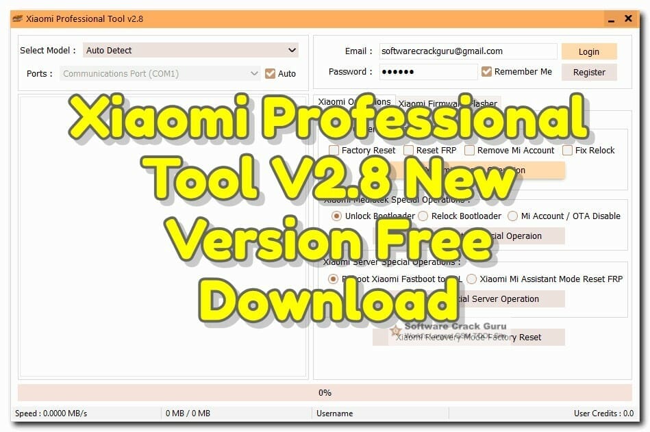 Xiaomi professional tool v2. 8 new version free download