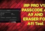 Irp pro v1. 1 passcode a8 a9 and eraser for a11 tool