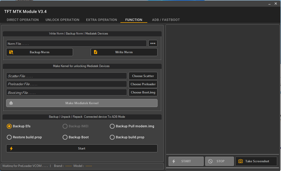 Tft mtk module v3. 4 free download | added write nvram, backup nvram etc