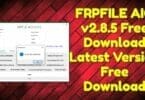 Frpfile aio v2. 8. 5 free download latest version free download