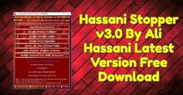 Hassani stopper v3. 0 by ali hassani latest version free download