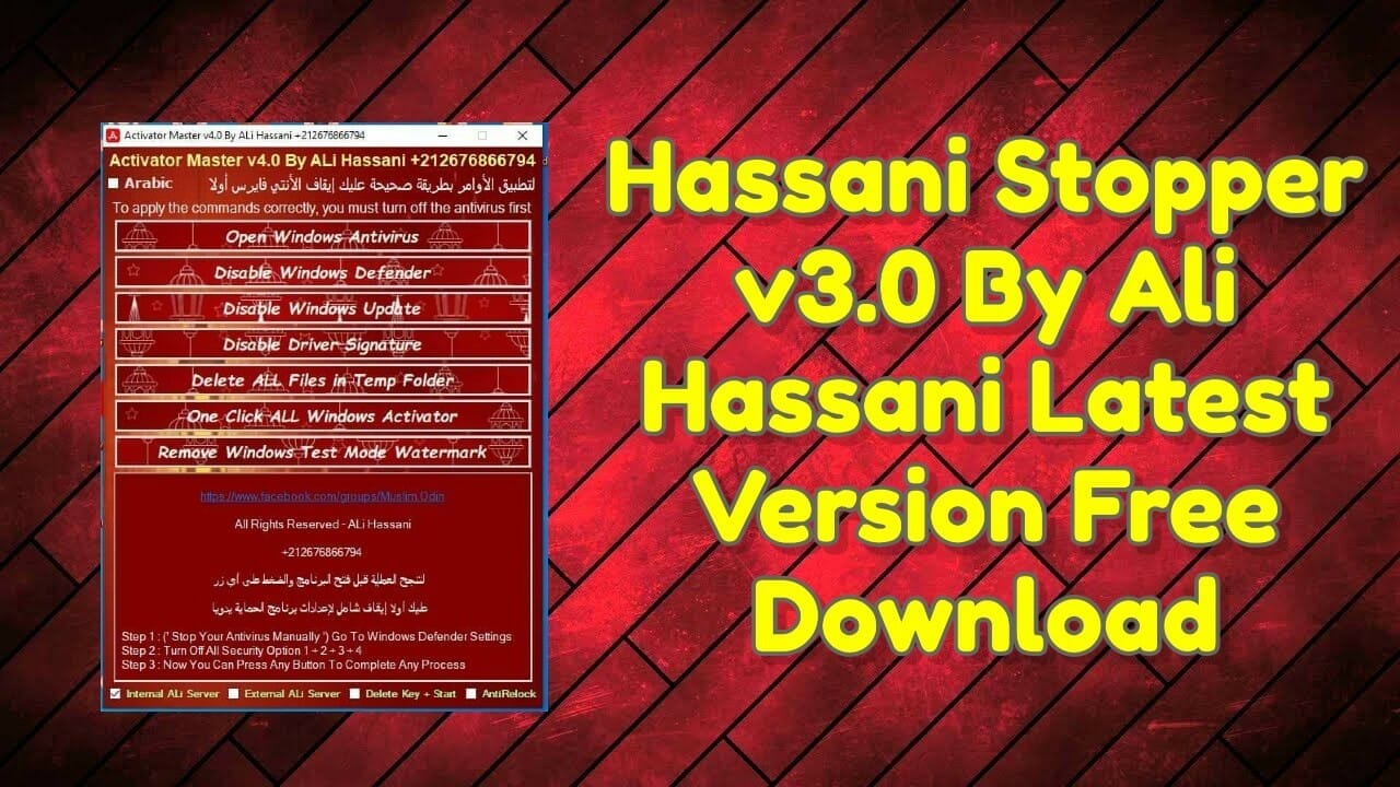 Hassani stopper v3. 0 by ali hassani latest version free download