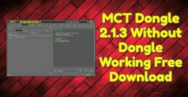 Mct dongle 2. 1. 3 without dongle working free download