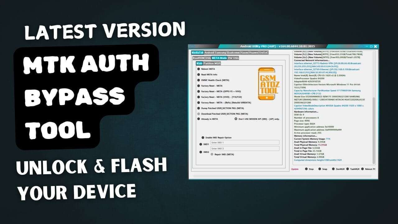Mtk auth bypass tool latest version unlock your device Mtk auth bypass tool latest version unlock your device