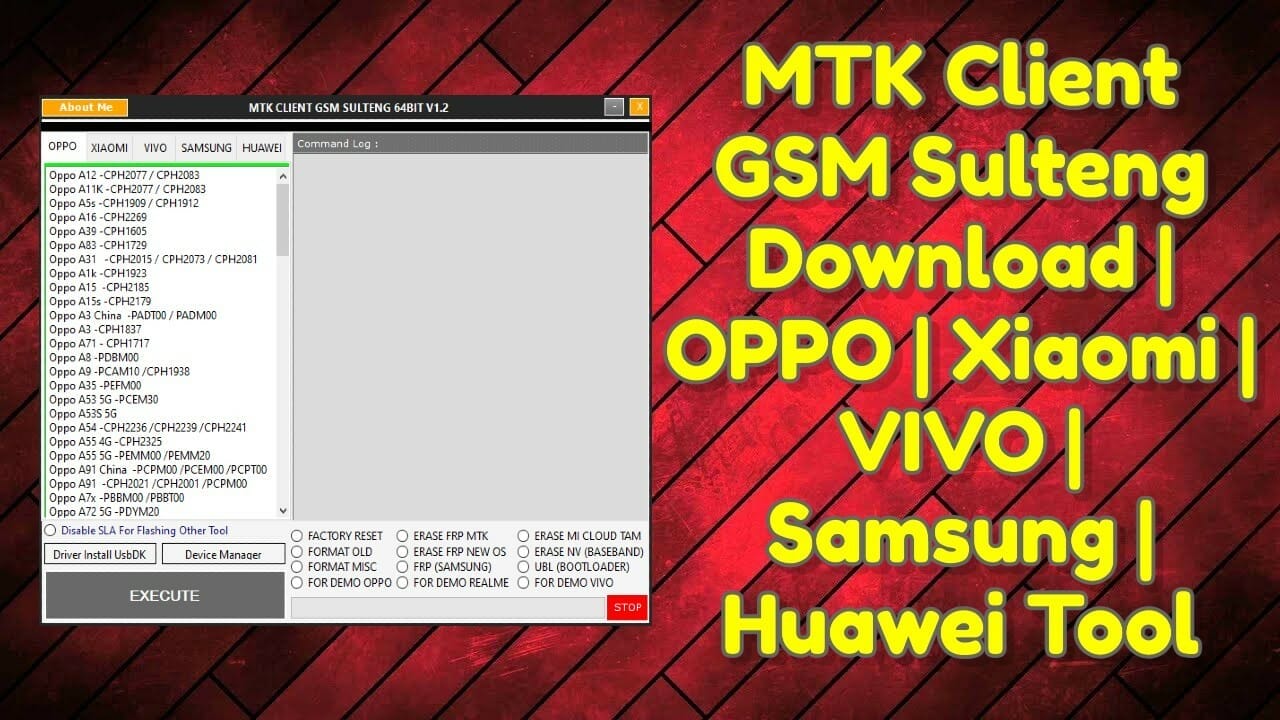 Mtk gsm sulteng v1. 3. 8 frp samsung 2022 added free download