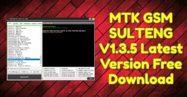 Mtk gsm sulteng v1. 3. 5 latest version free download