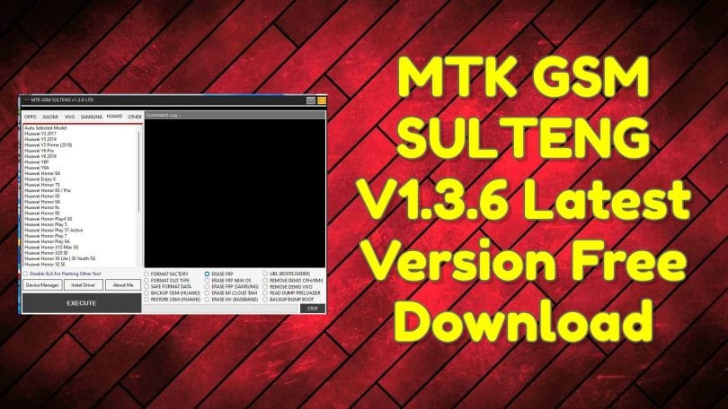 MTK GSM SULTENG V1.3.6 Latest Version Free Download