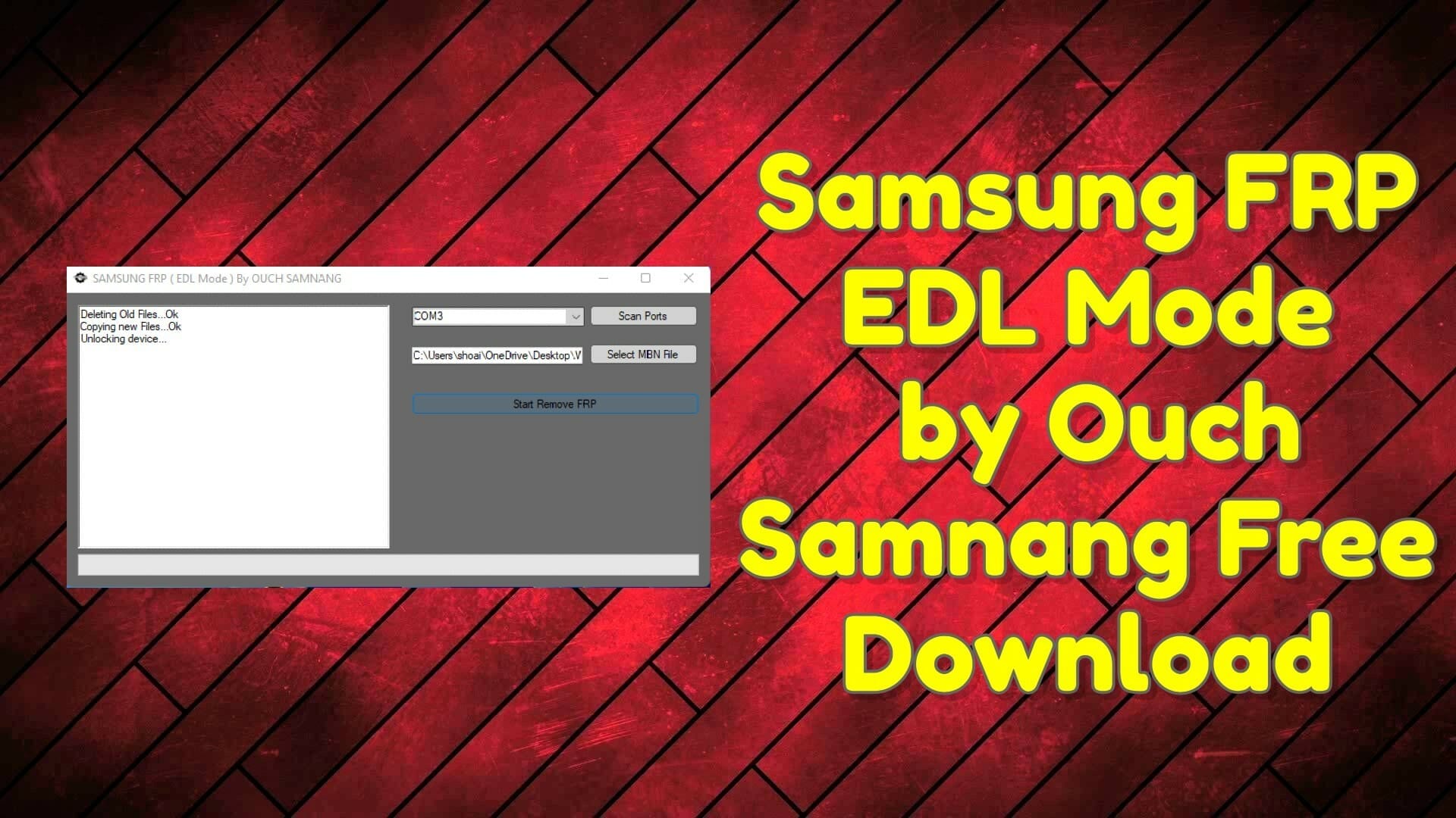 Samsung frp edl mode by ouch samnang free download 1 Samsung frp edl mode by ouch samnang free download