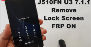 Samsung j510fn u3 7. 1. 1 remove lock screen frp on without data loss