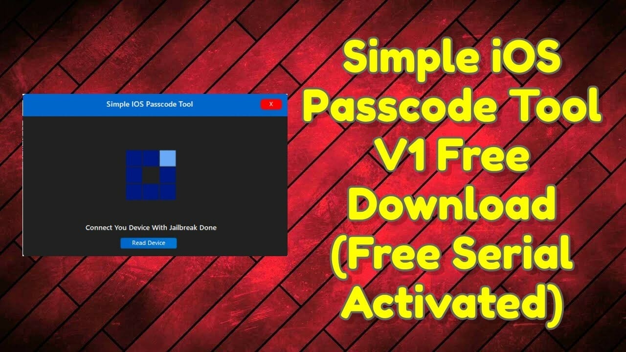 Simple ios passcode tool v1 free download (free serial activated)