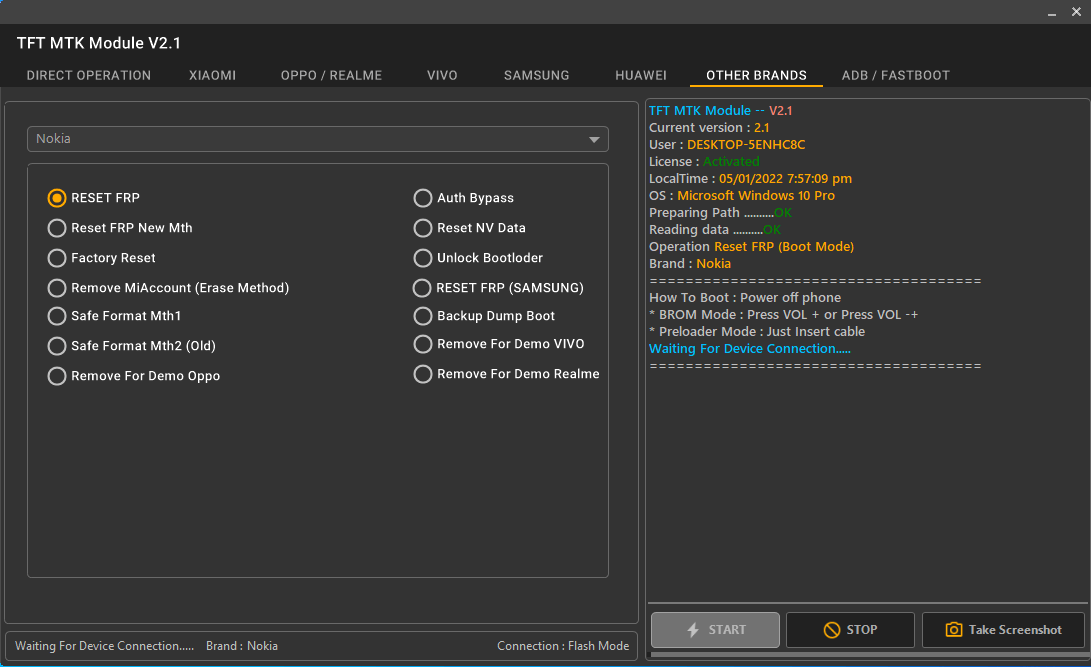 Tft mtk module v2. 1 latest version free download