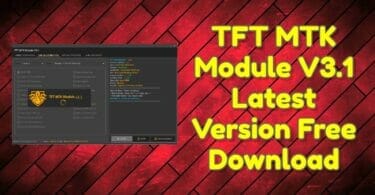 Tft mtk module v3. 1 latest version free download