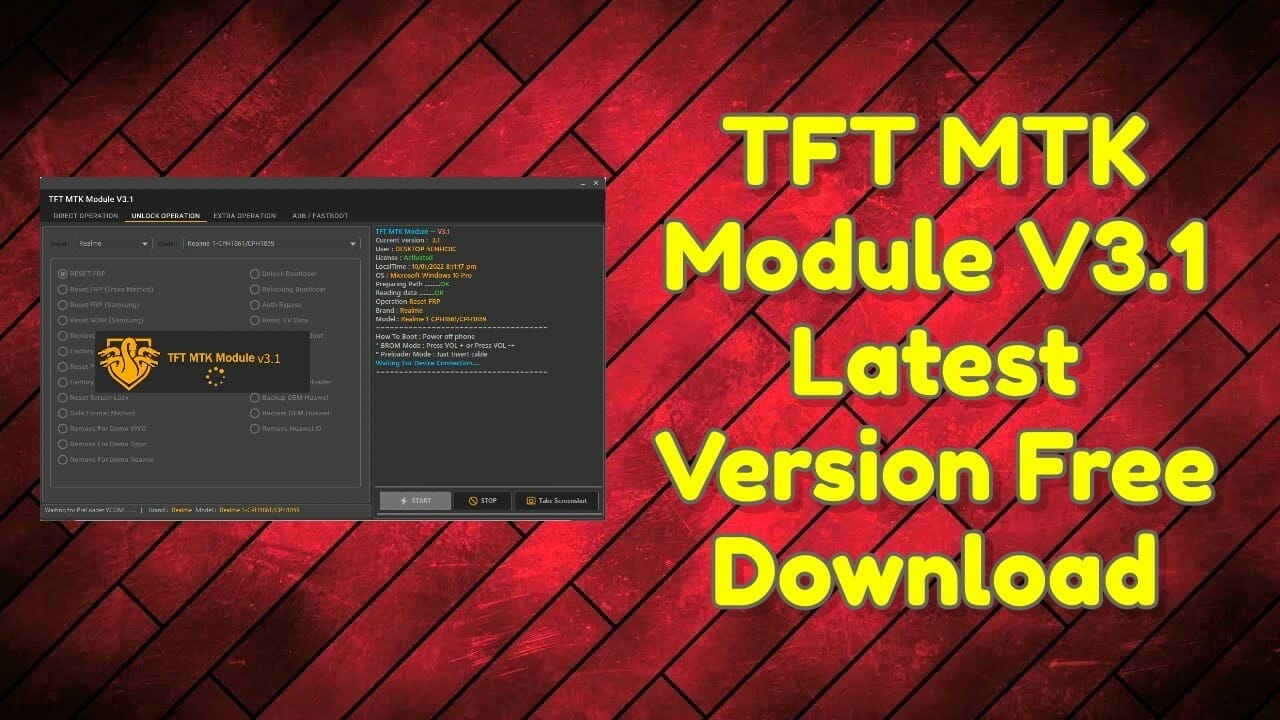 Tft mtk module v3. 1 latest version free download