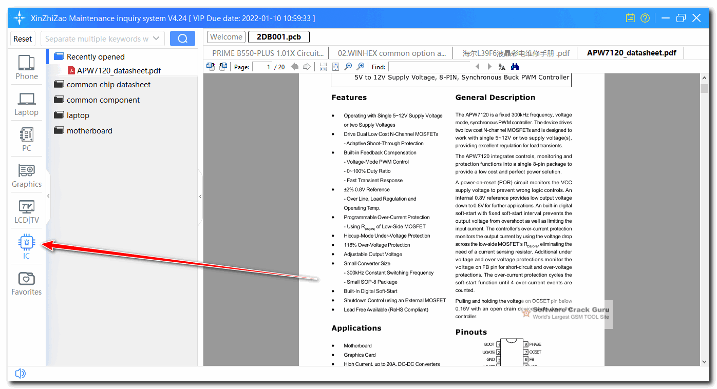 Xinzhizao v4. 24 mobile phone/computer maintenance query system tool