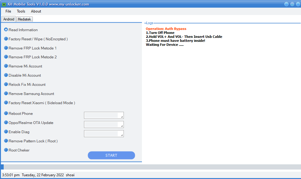 Kh mobile tool v1. 0. 0 free download | android & mediatek unlimited features 3 Kh mobile tool v1. 0. 0 free download | android & mediatek unlimited features
