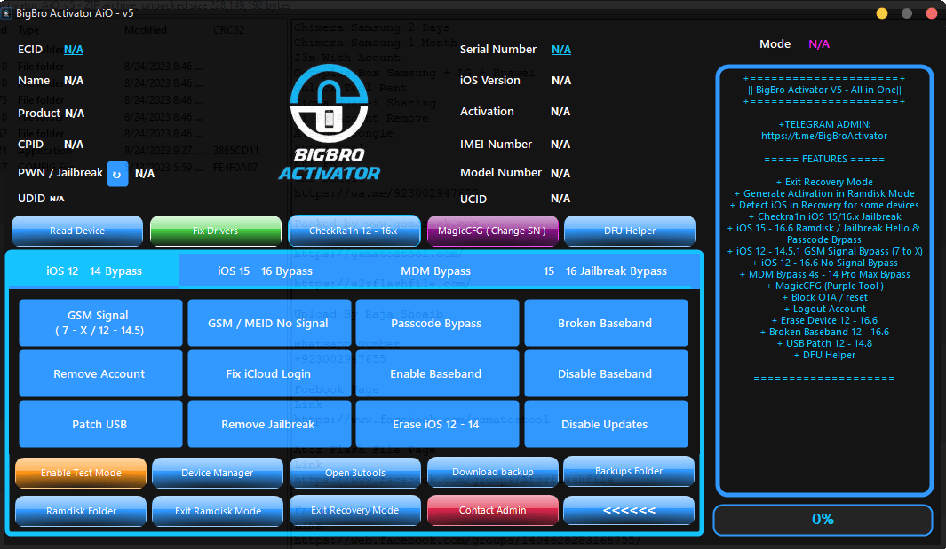 Bigbro activator aio v5 Bigbro activator aio v5
