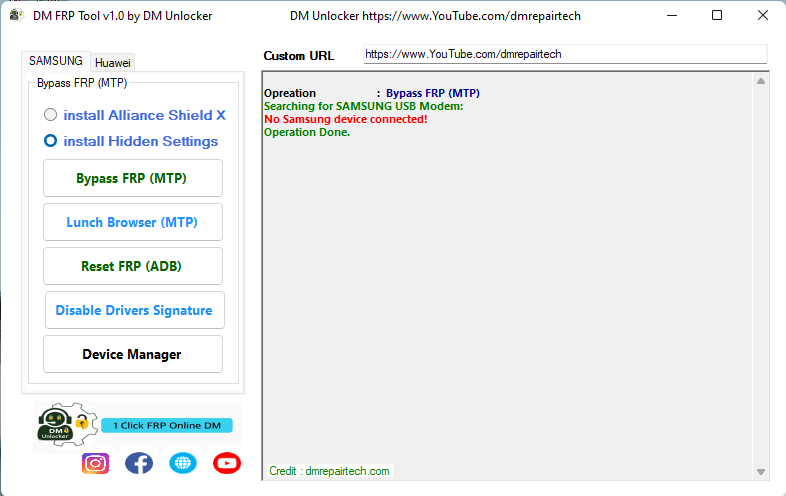 Dm frp tool v1. 0 by dm unlocker frp bypass tool 1