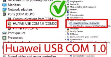 HUAWEI USB COM 1.0 Driver Free Download