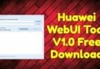 Huawei webui tool v1. 0 free download