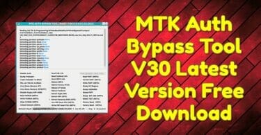 Mtk auth bypass tool v30 latest version free download