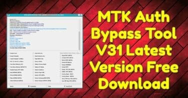 Mtk auth bypass tool v31 latest version free download