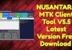 Nusantara mtk client tool v5. 5 latest version free download