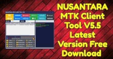 Nusantara mtk client tool v5. 5 latest version free download