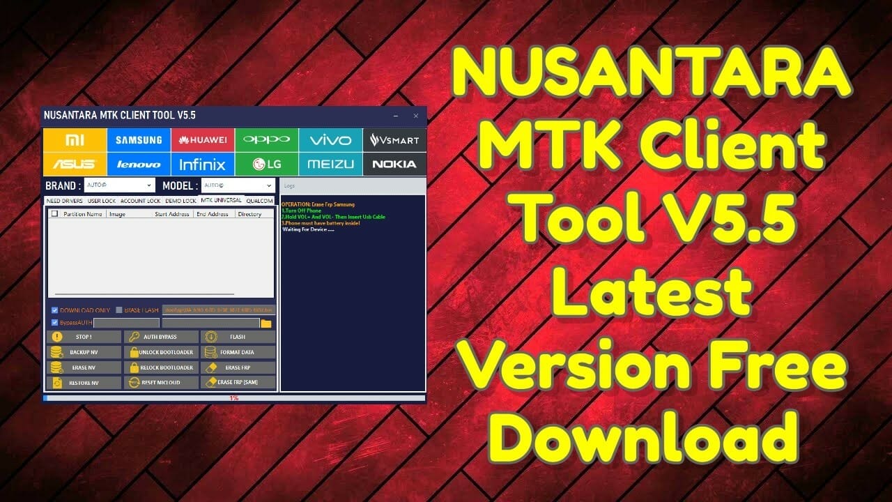 Nusantara mtk client tool v5. 5 latest version free download 1 Nusantara mtk client tool v5. 5 latest version free download