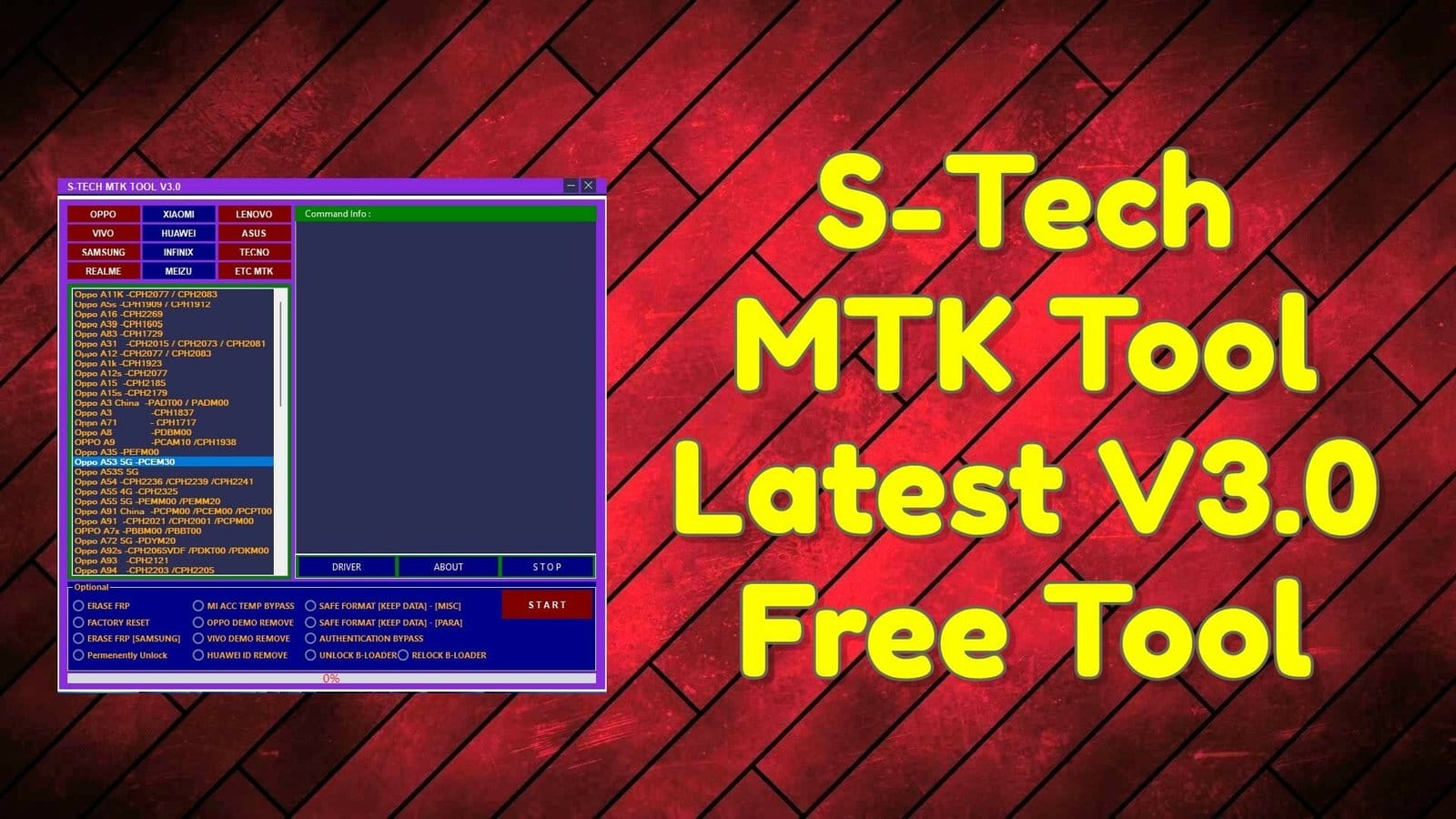 S-tech mtk tool latest v3. 0 free tool 1 S tech mtk tool latest v3. 0 free tool