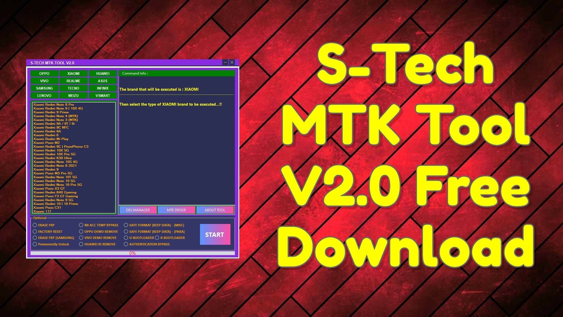 S-tech mtk tool v2. 0 latest version free download